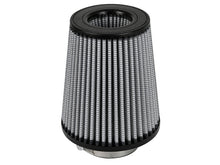 Load image into Gallery viewer, aFe MagnumFLOW Pro DRY S Universal Air Filter 3in F / 6in B / 4.5in T (Inv) / 7in H