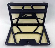 Load image into Gallery viewer, Agency Power 14-18 Polaris RZR Gloss Black/Yellow Vented Engine Cover
