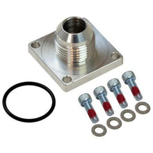 Load image into Gallery viewer, Moroso -10AN Male 4-Bolt Square Flange Dry Sump Square Base Fitting