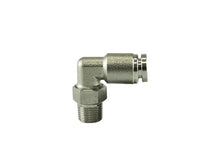 Load image into Gallery viewer, Turbosmart 1/8 NPT to 90 Degree 1/4 pushloc Stainless Steel