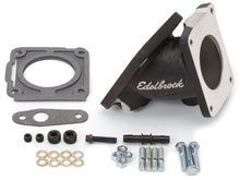 Load image into Gallery viewer, Edelbrock EFI Throttle Body Adaptor (Elbow) Ford Mustang 94-95 w/ Black Mini Texture Powder Coat