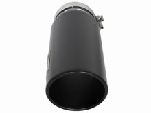 Load image into Gallery viewer, aFe MACHForce XP Cat-Back SS-304 5in Interooled Exhaust Tip 5in In x 6in Outx16inL Bolt-On Right Blk
