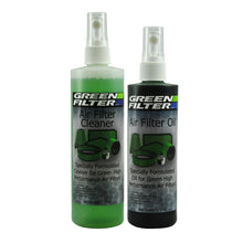 Load image into Gallery viewer, Green Filter Cleaner &amp; Synthetic Oil Kit 12oz Cleaner / 8oz Oil (Green)