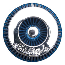 Load image into Gallery viewer, Edelbrock Air Filter Pro-Flo Series Conical 10In Tall Blue/Chrome