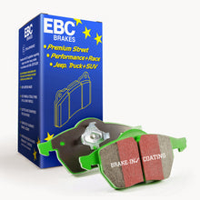 Load image into Gallery viewer, EBC 14+ Nissan Rogue 2.5 2 row seating Greenstuff Front Brake Pads