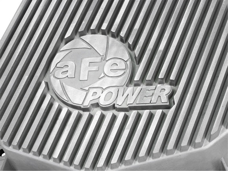afe Rear Differential Cover (Raw; Street Series); Dodge Diesel Trucks 03-05 L6-5.9L (td)