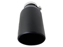 Load image into Gallery viewer, aFe Diesel Exhaust Tip Bolt On Black 4in Inlex x 6in Outlet x 15in
