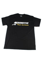 Load image into Gallery viewer, Aeromotive Logo T-Shirt (Black) - Large