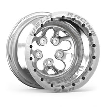 Load image into Gallery viewer, Weld Alpha-1 15x12 / 5x4.5 BP / 3in BS Polished Wheel - Polished Double Beadlock MT