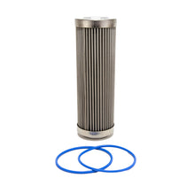Load image into Gallery viewer, Fuelab 100 Micron Stainless Steel Replacement Element - 6in w/2 O-Rings &amp; Instructions