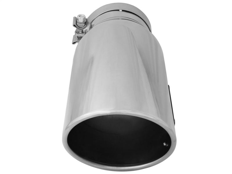 aFe MACH Force-Xp 5in Inlet x 7in Outlet x 15in length 304 Stainless Steel Exhaust Tip