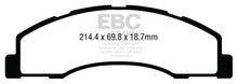 Load image into Gallery viewer, EBC 08+ Ford Econoline E150 4.6 Greenstuff Front Brake Pads