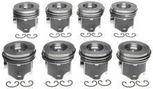 Load image into Gallery viewer, Mahle OE 06-09 6.0L Floating Pin GM Trucks Vin H 0.75MM Reduced Comp Piston Set (Set of 8)