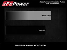 Load image into Gallery viewer, aFe Bladerunner Intercooler Tubes Hot Side 2.5in 17-20 Ford F-150 Raptor V6 3.5L(tt)