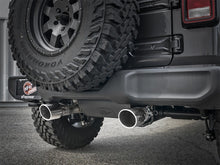 Load image into Gallery viewer, Rebel Series 2.5in 304 SS Cat-Back Exhaust w/ Polished Tips 2018+ Jeep Wrangler (JL) V6 3.6L