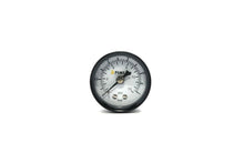 Load image into Gallery viewer, Fuelab 1.5in Carb Fuel Pressure Gauge - Range 0-15 PSI (Dual Bar/PSI Scale)