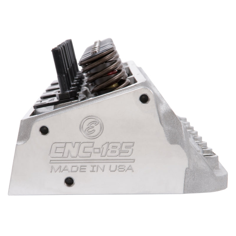 Edelbrock Cylinder Head SBC E-Cnc 185 64cc Straight Plug for Hydraulic Roller Cam Complete