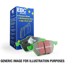 Load image into Gallery viewer, EBC 11+ BMW X3 2.0 Turbo (F25) Greenstuff Front Brake Pads