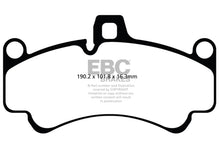Load image into Gallery viewer, EBC 01-03 Porsche 911 (996) (Cast Iron Rotor only) 3.6 Twin Turbo GT2 Bluestuff Front Brake Pads
