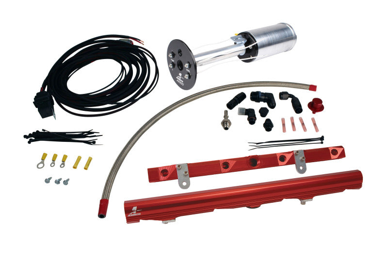 Aeromotive C6 Corvette Fuel System - A1000/LS2 Rails/Wire Kit/Fittings