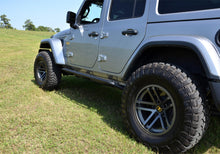 Load image into Gallery viewer, N-Fab Trail Slider Steps 2020 Jeep Wrangler Gladiator JT 4 Door All Beds - SRW - Textured Black