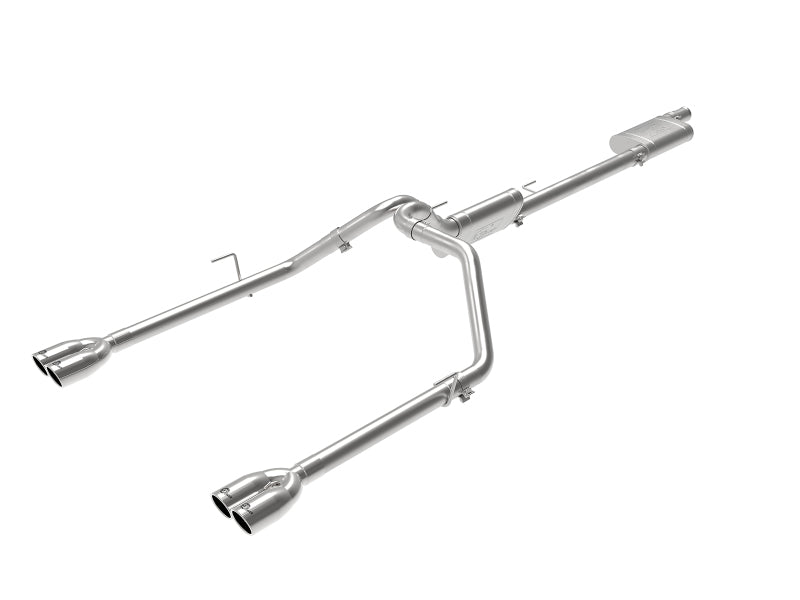 aFe Vulcan Series 3in-2-1/2in 304 SS Cat-Back 2020 Jeep Gladiator (JT) V6-3.6L w/ Polished Tips