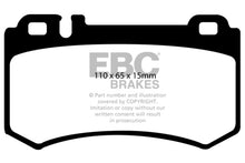 Load image into Gallery viewer, EBC 08+ Mercedes-Benz CLK63 AMG (BLACK) 6.2 Bluestuff Rear Brake Pads