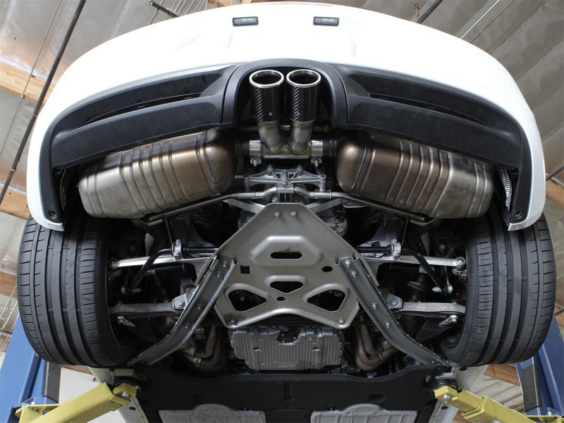 aFe Power 13-14 Porsche Cayman S / Boxster S Carbon Fiber Exhaust Tip Upgrade