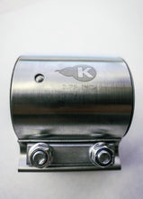 Load image into Gallery viewer, Kooks 2-3/4in Stainless Steel 2-Bolt Band Clamp for Butt Joint Connections