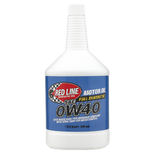 Load image into Gallery viewer, Red Line 0W40 Motor Oil - Quart