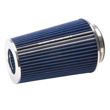 Load image into Gallery viewer, Edelbrock Air Filter Pro-Flo Series Conical 10In Tall Blue/Chrome