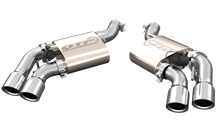 Load image into Gallery viewer, QTP 16-18 Chevrolet Camaro SS 6.2L 304SS Screamer Axle Back Exhaust w/4in Quad Tips