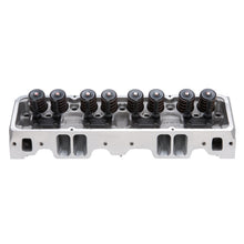 Load image into Gallery viewer, Edelbrock Cylinder Head SBC E-Cnc 185 64cc Straight Plug for Hydraulic Roller Cam Complete