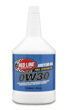 Load image into Gallery viewer, Red Line 0W30 Motor Oil - Quart